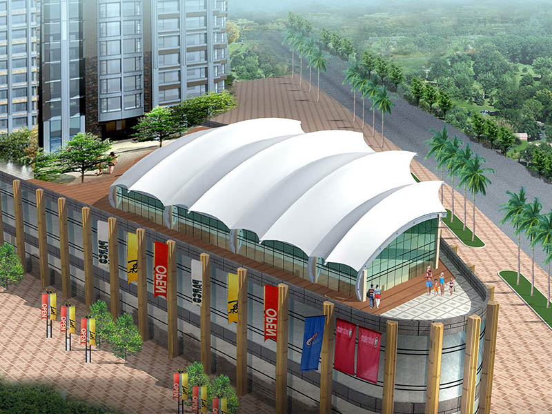 屋頂建筑膜結構